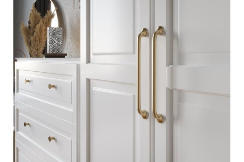 Fabricio C=128 mm brúsené zlato 1208965996