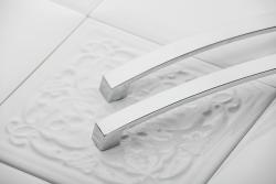 Zamaková rukoväť G0, C= 160 mm, chróm 1208966043