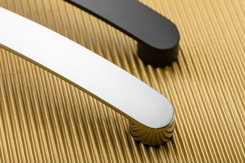 Rukoväť Zamak GENOA, dĺžka 160 mm, matná čierna 1208966093