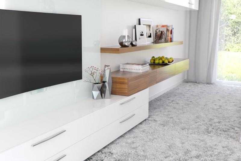 Zamaková rukoväť KATANIA C=320 mm čierna chrómová 1208966095