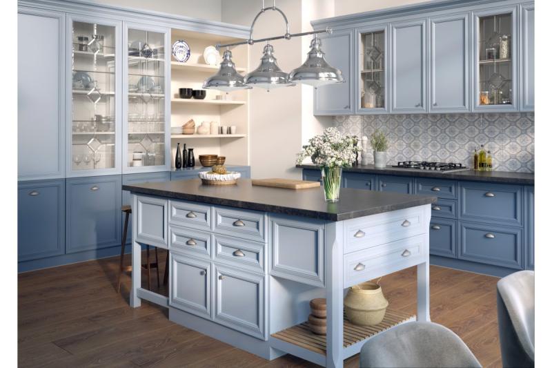 Rukoväť z ocele MARSALA C=64mm antické striebro 1208966101