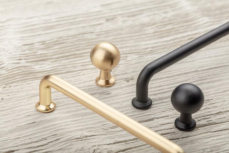 NORD rukoväť zliatiny zinku, C=128 mm, zlatá, kefka 1208966145