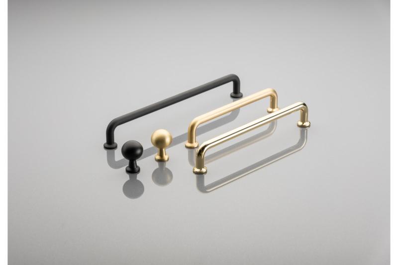 Rukoväť Zamak NORD C = 160 mm čierna matná 1208966149