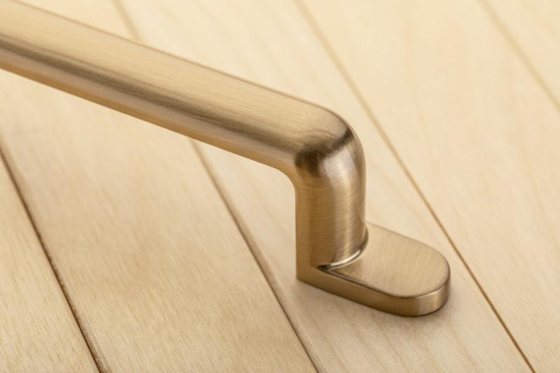 Rukoväť Zamak OTTO C = 160 mm šampanské 1208966181