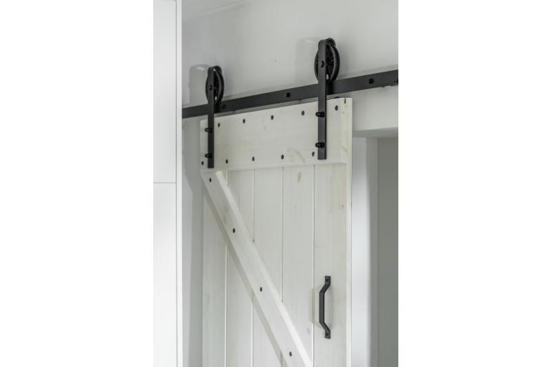 Rukoväť z zliatiny Zamak STEP C = 160 mm čierna matná 1208966205