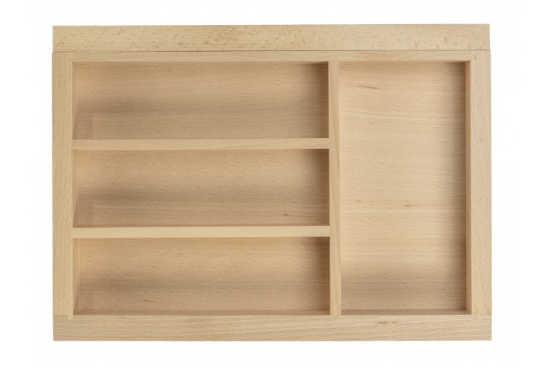 Decor Cutle Príborníky Nastaviteľný vložka pre 400-600 mm skrinky Farba Buk 1208966289