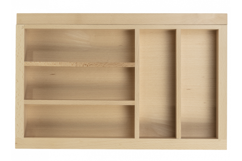 Decor Cutle Príbory Zásuvka Nastaviteľný príborník Farba Buk 1208966290