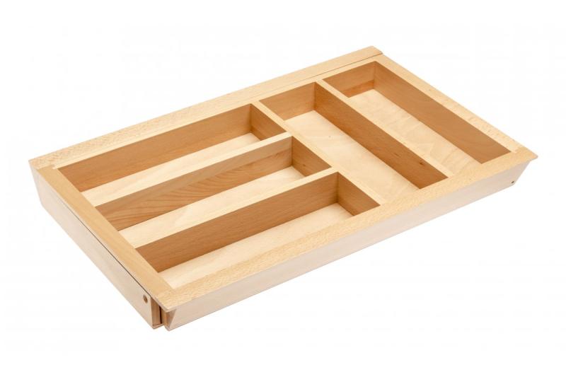 Decor Cutle Príbory Zásuvka Nastaviteľný príborník Farba Buk 1208966290