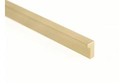 Nábytková rukoväť GTV PILLAR, C=160 mm, L=190 mm, Al, svetlo kefované zlato 1208966994