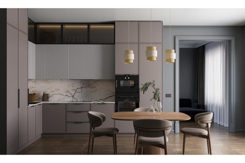 Kľučka na nábytok GTV PILLAR, C=320 mm, L=360 mm, Al, matná čierna 1208966997