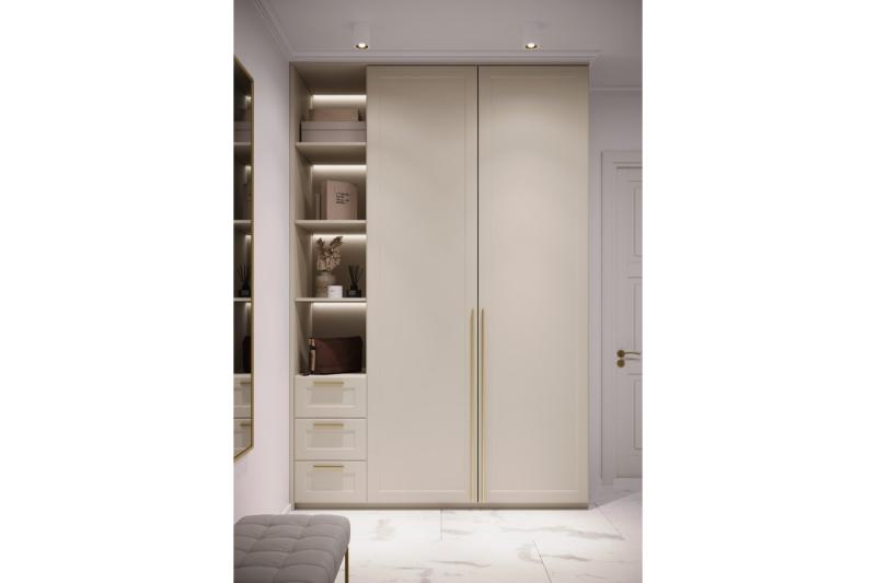 Nábytková rukoväť GTV PILLAR, C=320 mm, L=360 mm, Al, svetlo kefované zlato 1208966998