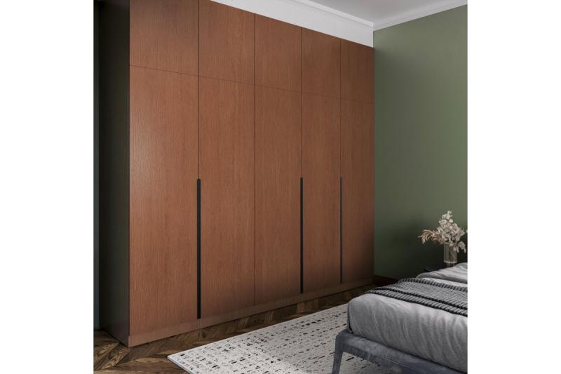 Držiak nábytku GTV TREX CROSS, C=3x352 mm, L= 1200 mm, Al, matná čierna 1208967000