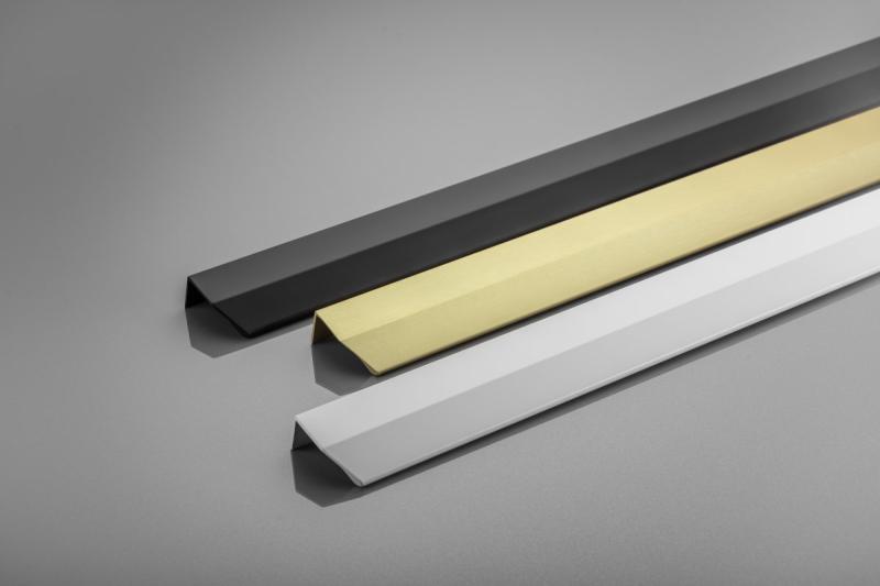 Držiak nábytku GTV TREX CROSS, C=3x352 mm, L= 1200 mm, Al, matná čierna 1208967000