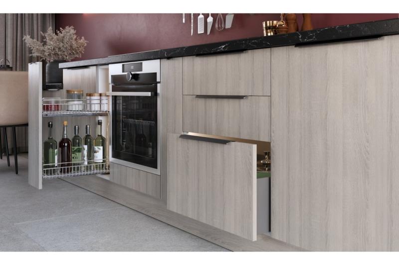 Nábytková rukoväť GTV TREX CROSS, C=32 mm, L=50 mm, Al, matná čierna 1208967006