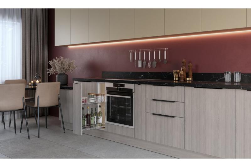 Nábytková rukoväť GTV TREX CROSS, C=32 mm, L=50 mm, Al, matná čierna 1208967006