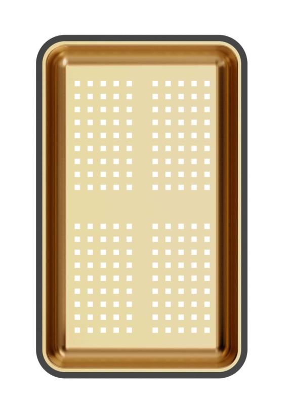 Quadri medený odpadový podnos 38x23 cm pre Newport drezy 1208967505