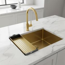 Pure.Sink Prestige vložka do drezu Zlatá  PPGCL40-60