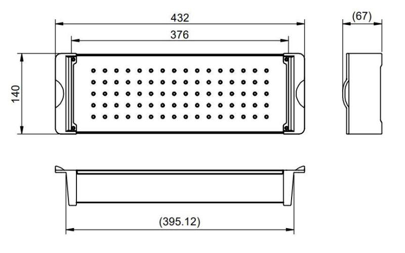 Pure.Sink Prestige vložka do drezu Zlatá  PPGCL40-60