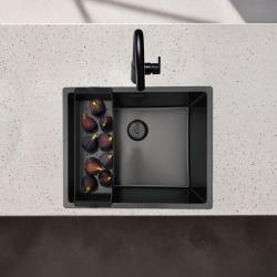 Pure.Sink Prestige vložka pre drez Gun Metal PPGCL40-61