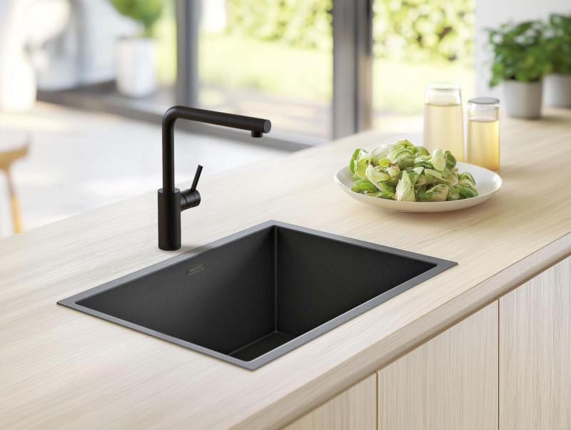 Pure.Sink Elite Steel Spark kuchynská batéria Matná čierna PS8040-10
