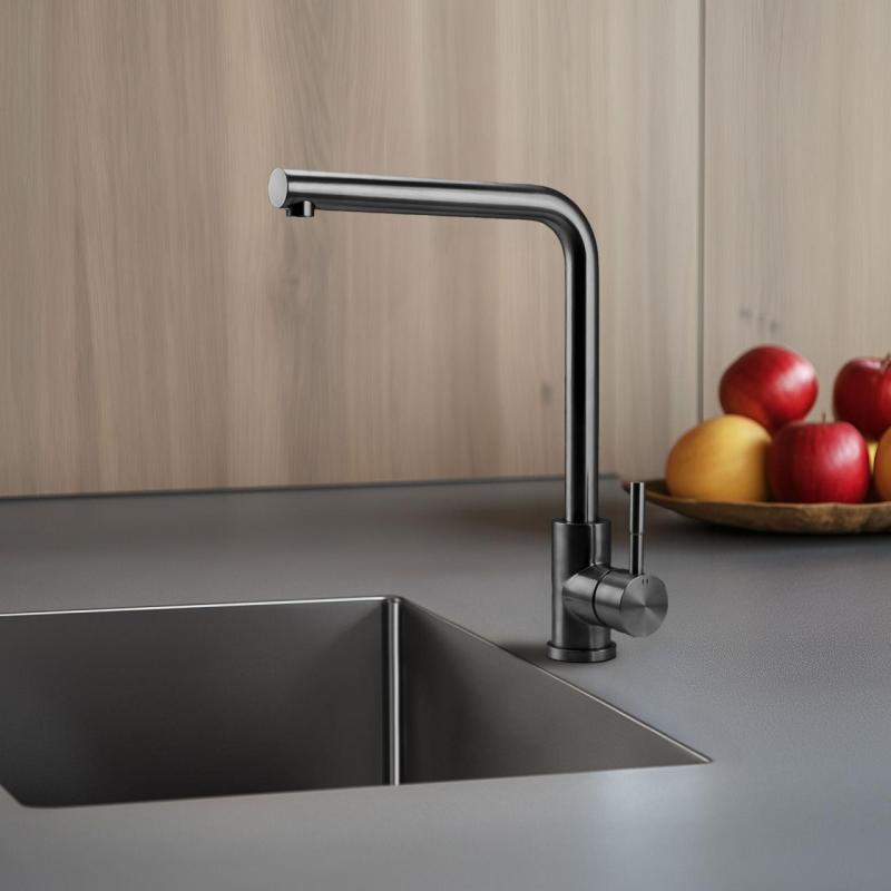 Pure.Sink Elite Steel Spark kuchynská batéria PVD Gun Metal PS8040-61