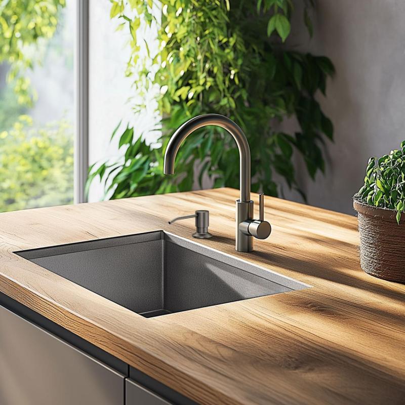 Quadri Manchester Vstavaný Dávkovač Mydla Antracit - Hore Plniteľný 1208967656