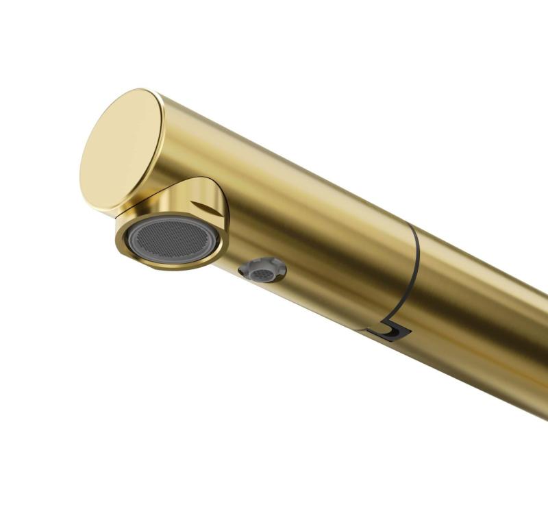 Quadri Ellesmere Kuchynská batéria PVD Zlato 3-cestná s prídavným pripojením na filtrovanú vodu 1208967781