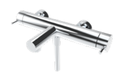Waterevolution Flow dvojcestná sprchová batéria s ručnou sprchou PVD Light Gold T130NWGE
