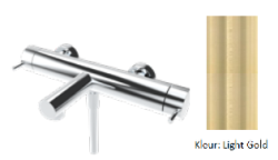 Waterevolution Flow dvojcestná sprchová batéria s ručnou sprchou PVD Light Gold T130NWGE