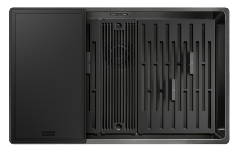 Franke Mythos Masterpiece BXM 210.68 Veľký Gun Metal Drez PVD Antracit 685x410mm Plochá montáž a Podmontáž - 127.0676.885