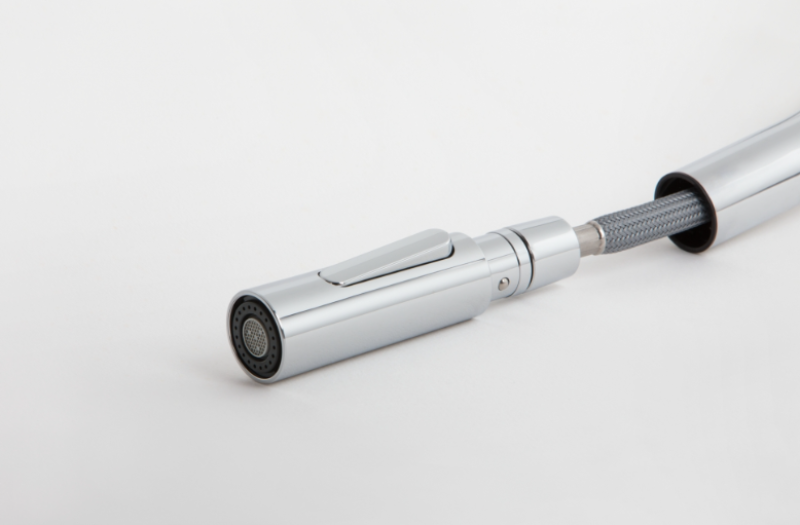 Franke Pescara J Jednopáková Batéria Čierna s Vytiahnuteľným Výtokom a Sprejovým Režimom 115.0575.968