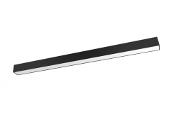 VISEA visiaci svietidlo, LED, 40W (regulovaný výkon 40-30W), 4800lm, 4000K, AC220-240V, 120cm, čierna