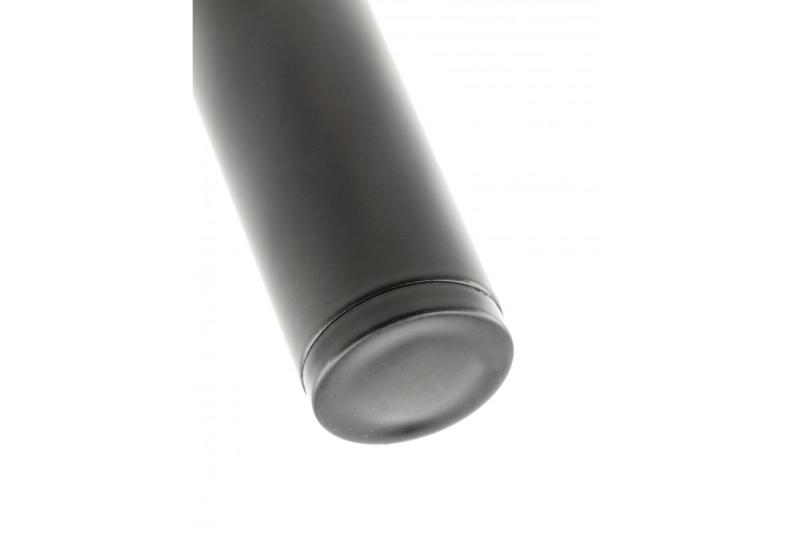 Noha na nábytok GTV RONDA SIMPLE, konsolová, H=180 mm, fi25 mm, oceľ, matná čierna