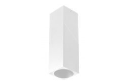 Stropné svietidlo VIRGO, max. 250V, 50/60Hz, 57x57x152mm, IP20, max. 20W, štvorcové, biele