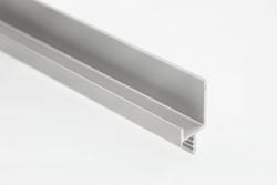 Profil firmy GTV, s hrotmi, tvar L, L = 3500 mm, Al, hliník