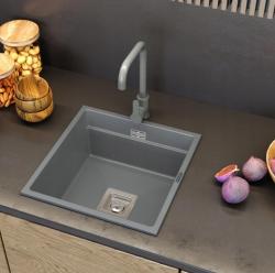 Graniteland Stellar Kuchynská batéria Sivá s otočným výtokom 1208969530