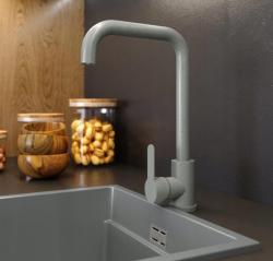 Graniteland Stellar Kuchynská batéria Sivá s otočným výtokom 1208969530