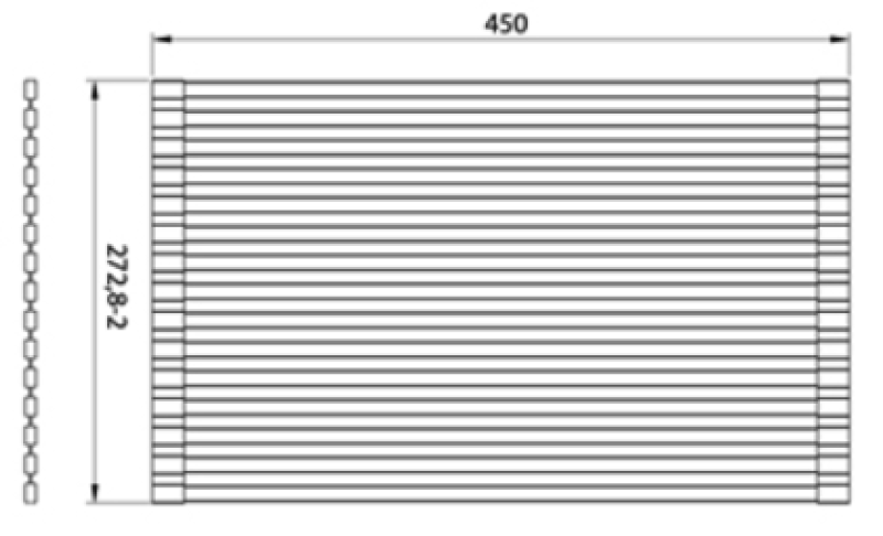 Ausmann Turt Zlatá Rolo podložka do a pre umývadlo 28x45 cm 1208969725