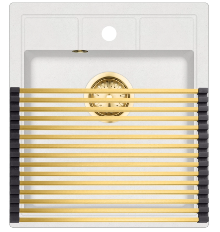 Ausmann Turt Zlatá Rolo podložka do a pre umývadlo 28x45 cm 1208969725