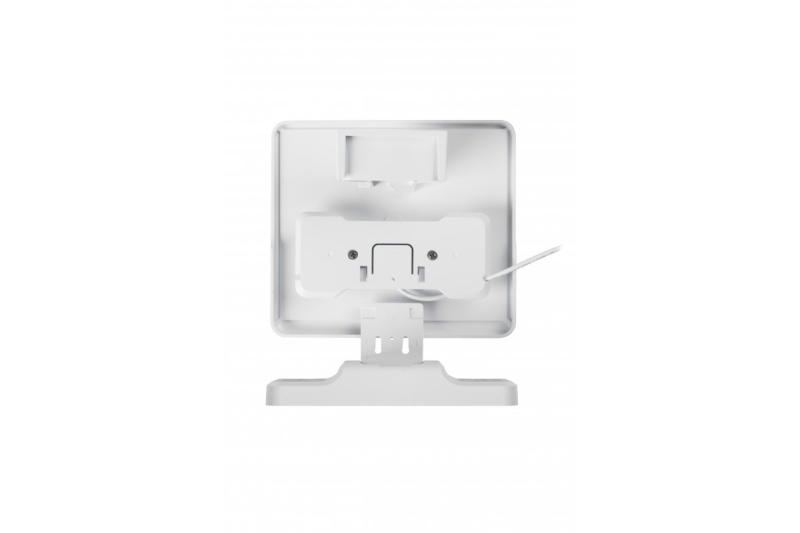 Slnečný svietidlový armatúra s detektorom pohybu a súmraku DAVOS, LED, 1000lm, 4000K, 2000mAh, IP54, biela