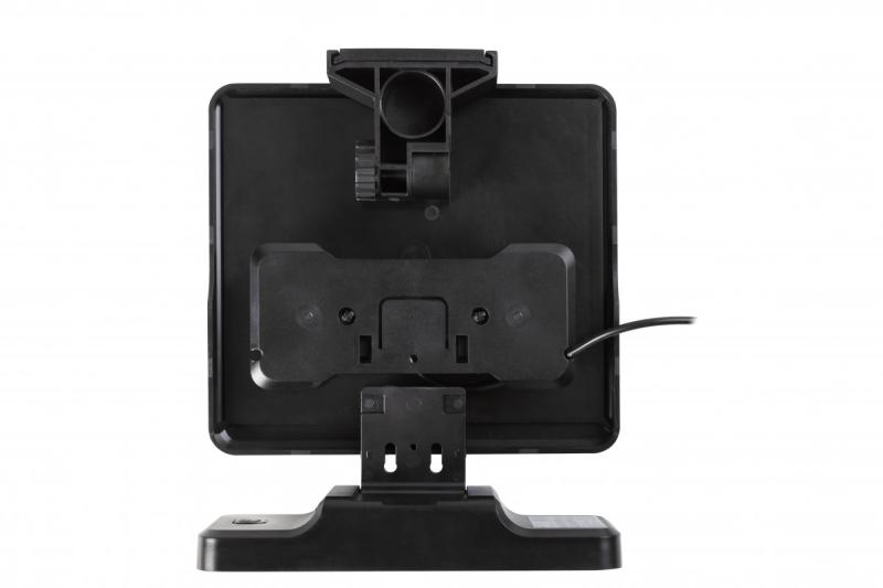 Slnečné svietidlo s pohybovým a stmievačovým senzorom DAVOS, LED, 1000lm, 4000K, 2000mAh, IP54, čierne