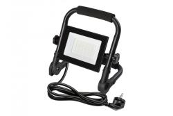 NELI Prenosný Reflektor, LED, 30W, 2700lm, 6400K, AC220-240V, IP65, 1,5m kábel