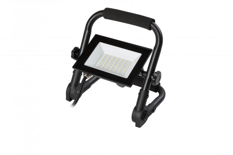 NELI Prenosný Reflektor, LED, 30W, 2700lm, 6400K, AC220-240V, IP65, 1,5m kábel