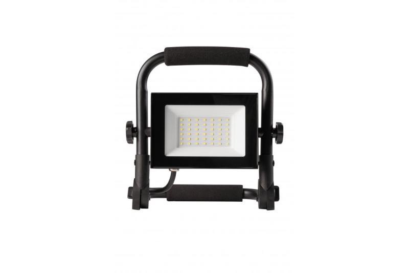 NELI Prenosný Reflektor, LED, 30W, 2700lm, 6400K, AC220-240V, IP65, 1,5m kábel