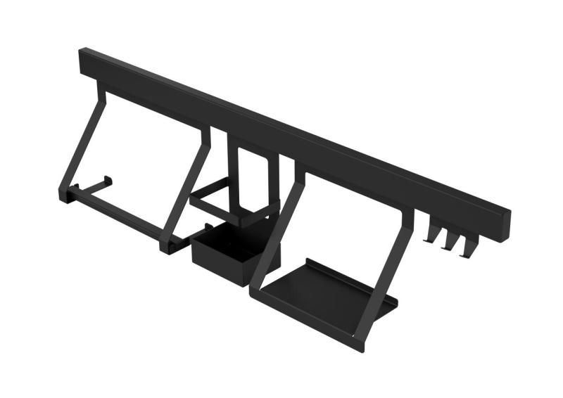 Epka Luxion Kuchynské lišty 80 cm Kov s Neviditeľnou Montážou Čierna 1208969960