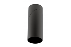 Stropná lampa VIRGO, max. 250V, 50/60Hz, 57x152mm, IP20, max. 20W, Okrúhla, Čierna