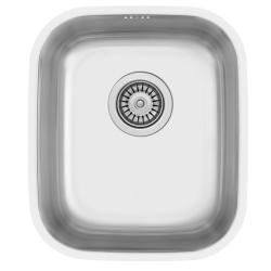 Banka IB3440 RVS Umyvadlo 34 x 40 cm Povrchová a vložená montáž 1208970047