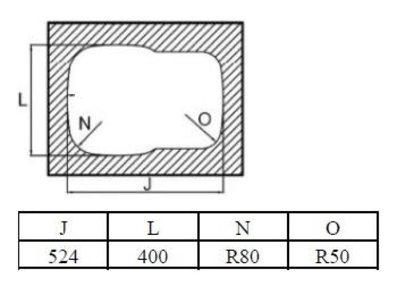 Banka Alaska Nerezová 1,5 drezová vaňa podstavná 524 x 400 mm 1208970064