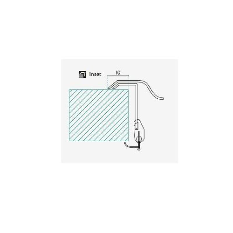 Banka Detroit RVS Drez 635 x 559 mm Montáž na dosku s otvorom pre batériu 1208970077