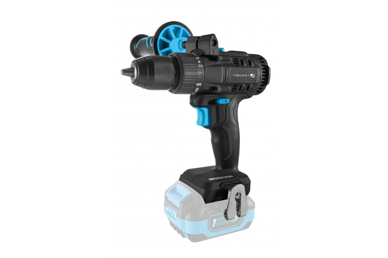 Högert Bezuhlíkový akumulátorový skrutkovač 18V pre drevo, kov